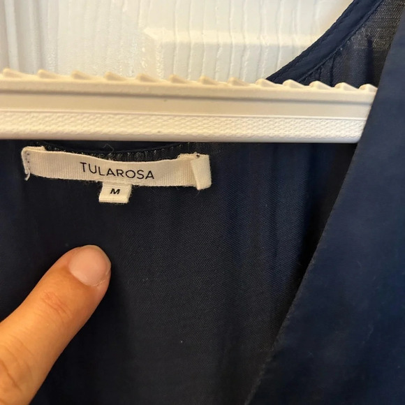 ! TULAROSA Mini Dress Blue size M - Picture 4 of 5